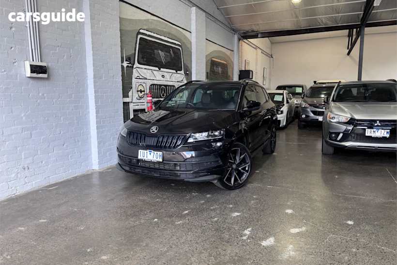 Black 2021 Skoda Karoq Wagon Sportline (4X4)
