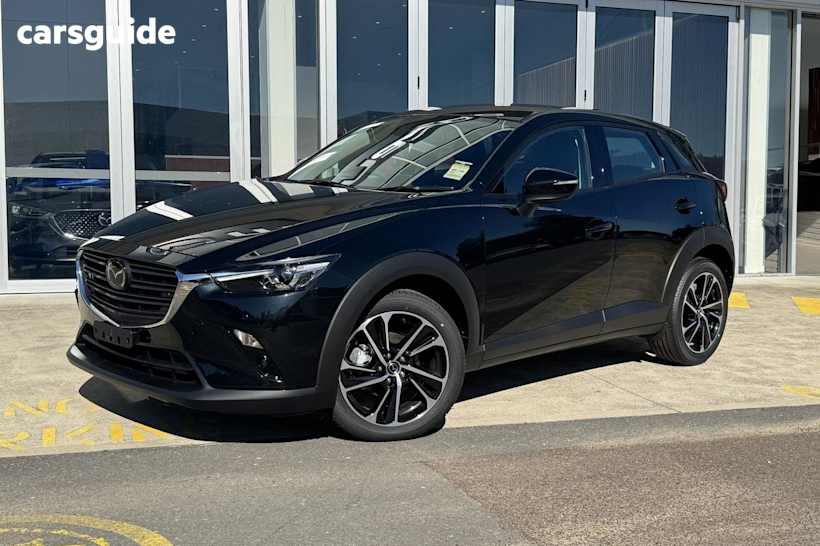 Black 2025 Mazda CX-3 Wagon G20 Evolve