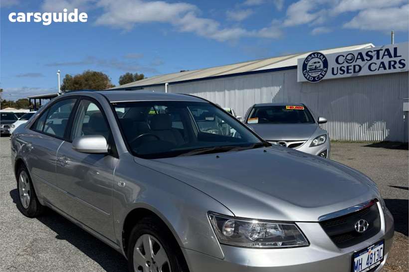Silver 2007 Hyundai Sonata Sedan Slx