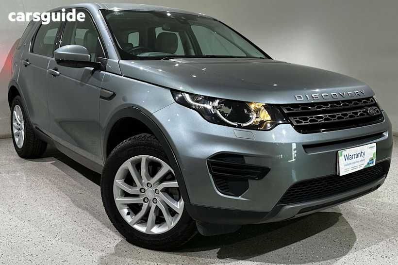 Grey 2017 Land Rover Discovery Sport SUV TD4 150 SE 4X4