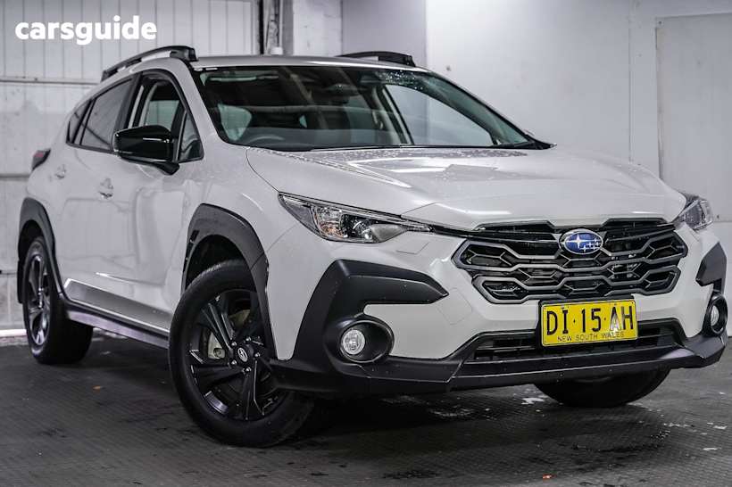 White 2023 Subaru Crosstrek Wagon Awd 2.0L