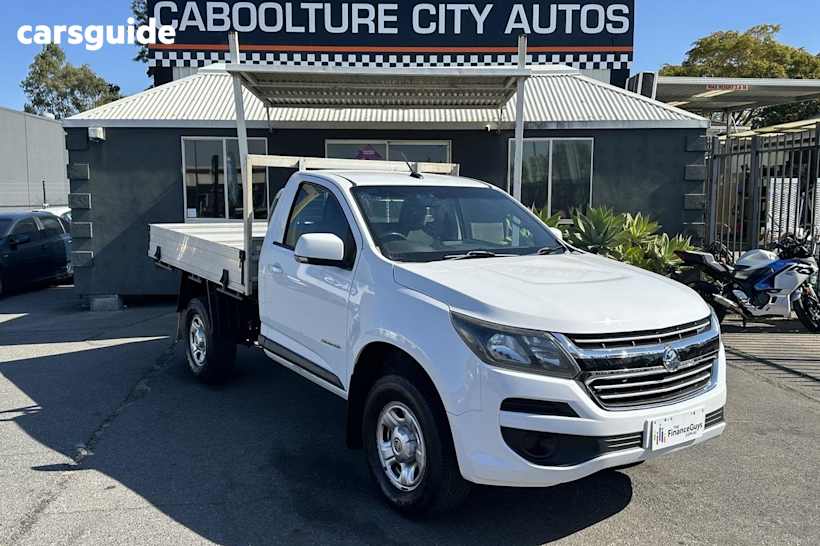 White 2015 Holden Colorado Cab Chassis Ls (4X2)