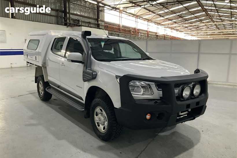 White 2013 Holden Colorado Ute Tray LX 4X4