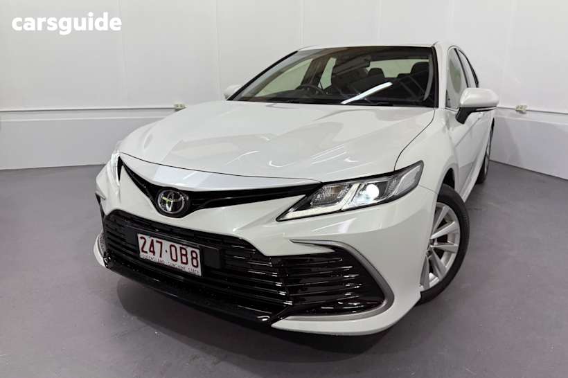 White 2022 Toyota Camry Sedan ASCENT F