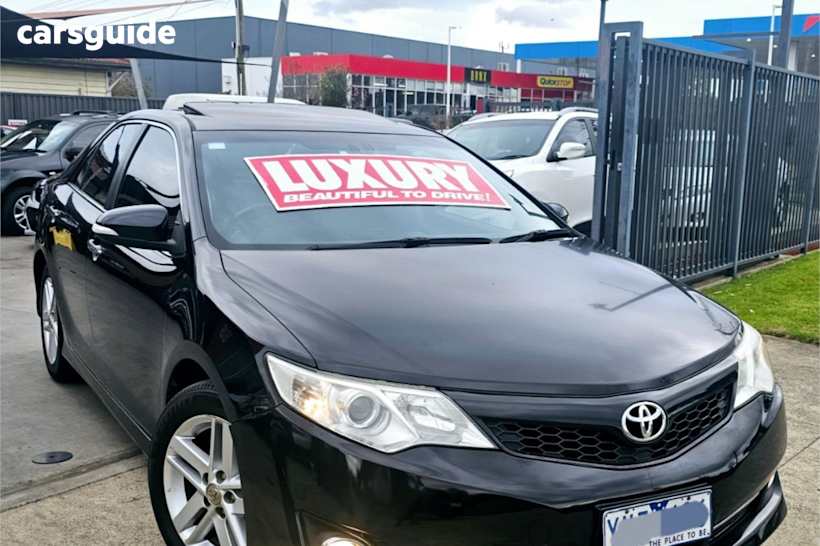 Black 2011 Toyota Camry Sedan ATARA SL F