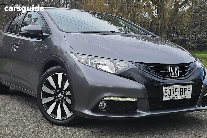 Grey 2014 Honda Civic Hatch VTI-LN F