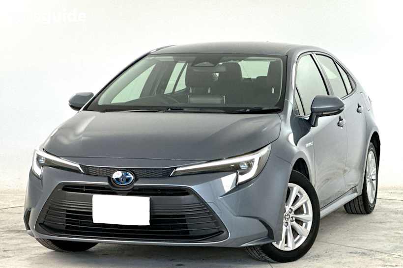 Grey 2024 Toyota Corolla Sedan ASCENT SPORT HYBRID F
