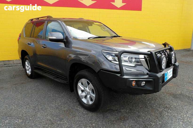 Grey 2021 Toyota Landcruiser Prado Wagon Gxl Flat Tailgate