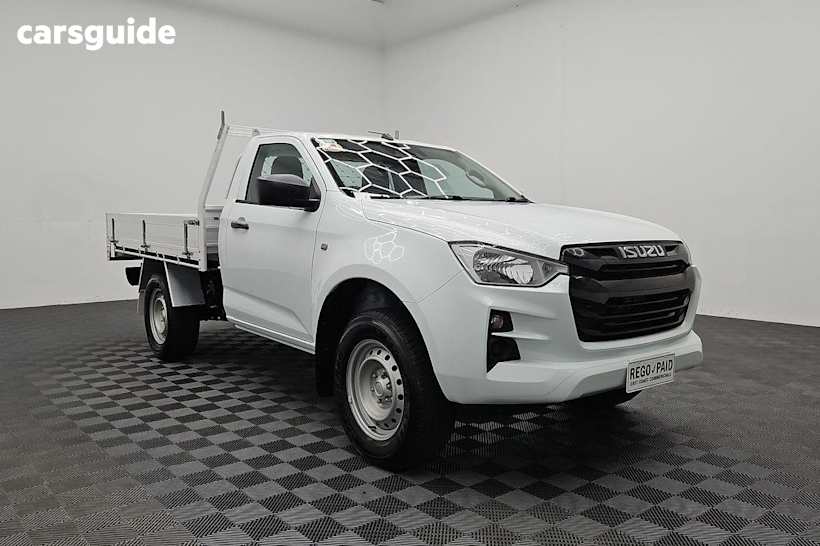 White 2023 Isuzu D-MAX Ute Tray SX HIGH RIDE R