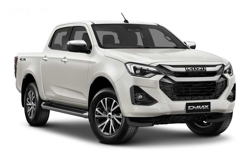 White 2025 Isuzu D-MAX Crew Cab Utility Ls-U (4X4)