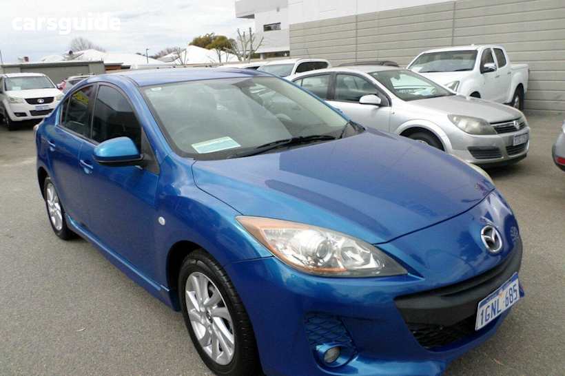 Blue 2012 Mazda 3 Hatchback Maxx Sport