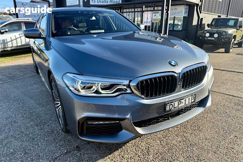Grey 2017 BMW 530D Sedan M Sport