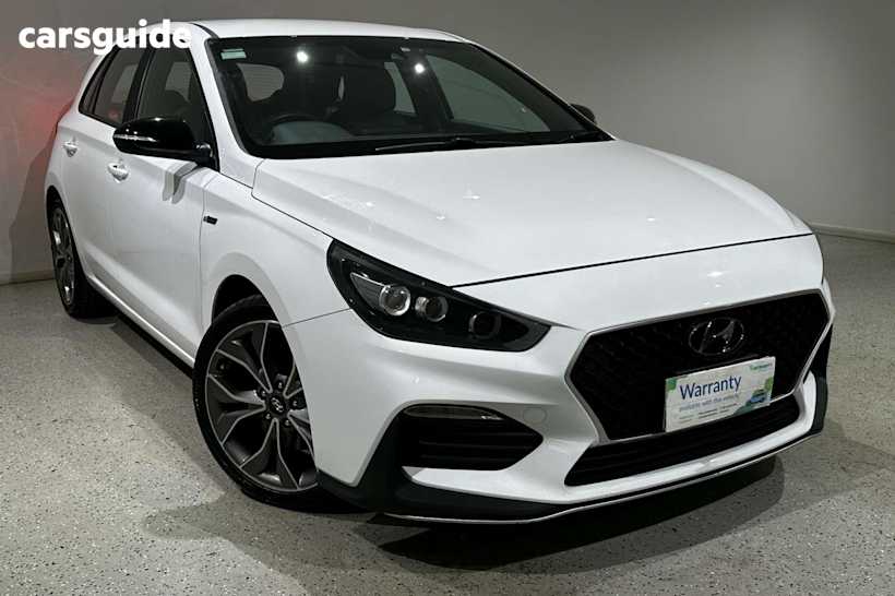 White 2022 Hyundai I30 Hatch N LINE F