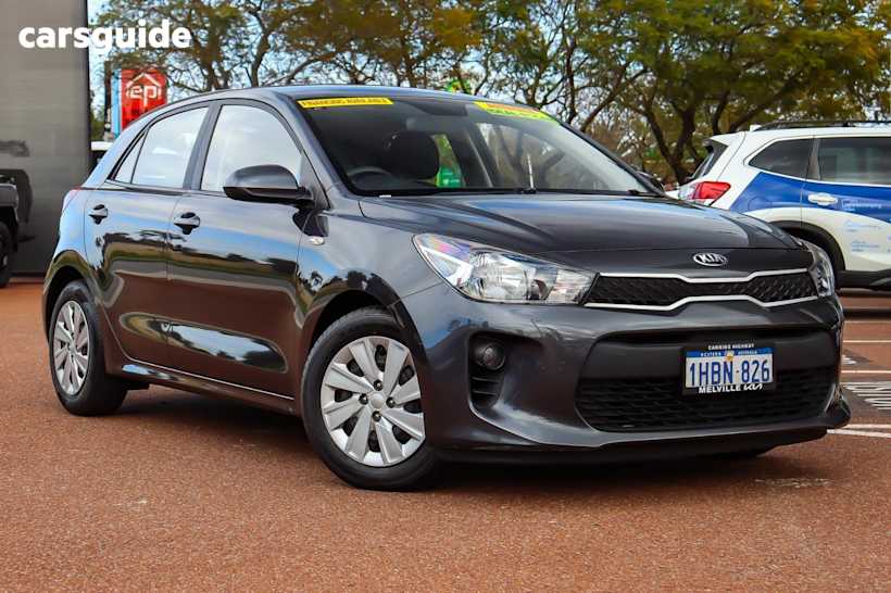 Grey 2020 Kia RIO Hatch S F