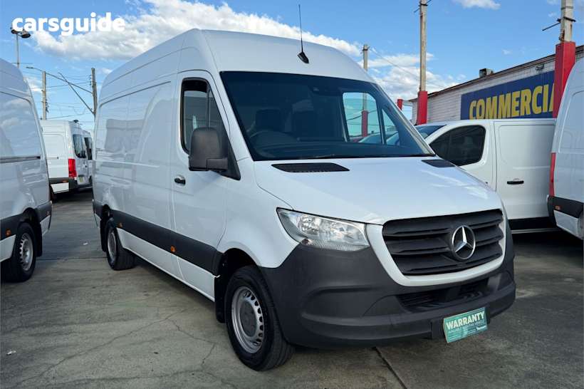 White 2019 Mercedes-Benz Sprinter Commercial 314CDI R