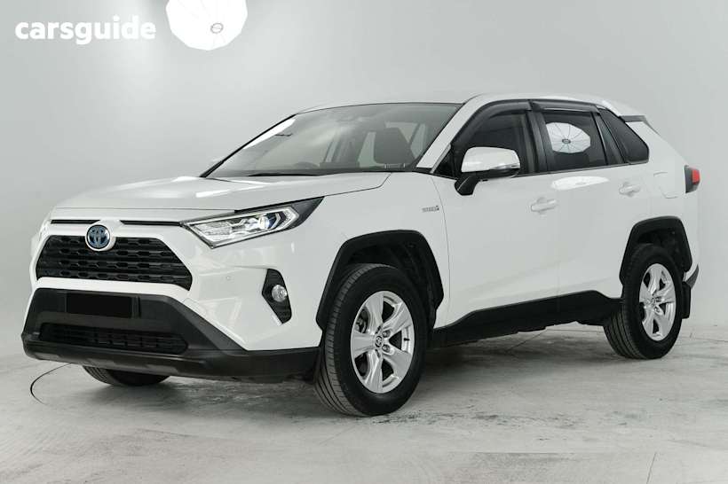 White 2020 Toyota RAV4 SUV GX F