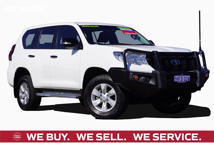 White 2020 Toyota Landcruiser Prado Wagon Gx