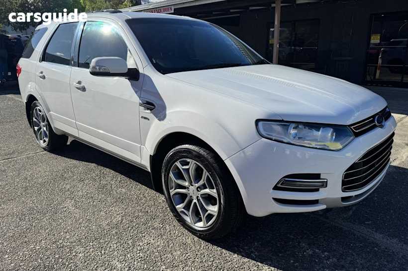 White 2012 Ford Territory Wagon Titanium (4X4)