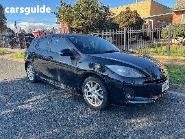Black 2012 Mazda 3 Hatchback Sp25