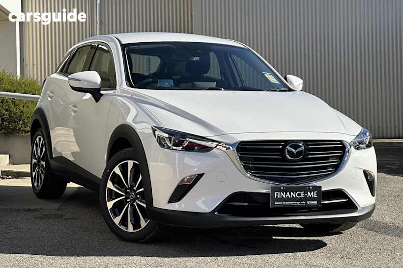 White 2025 Mazda CX-3 SUV G20 PURE F