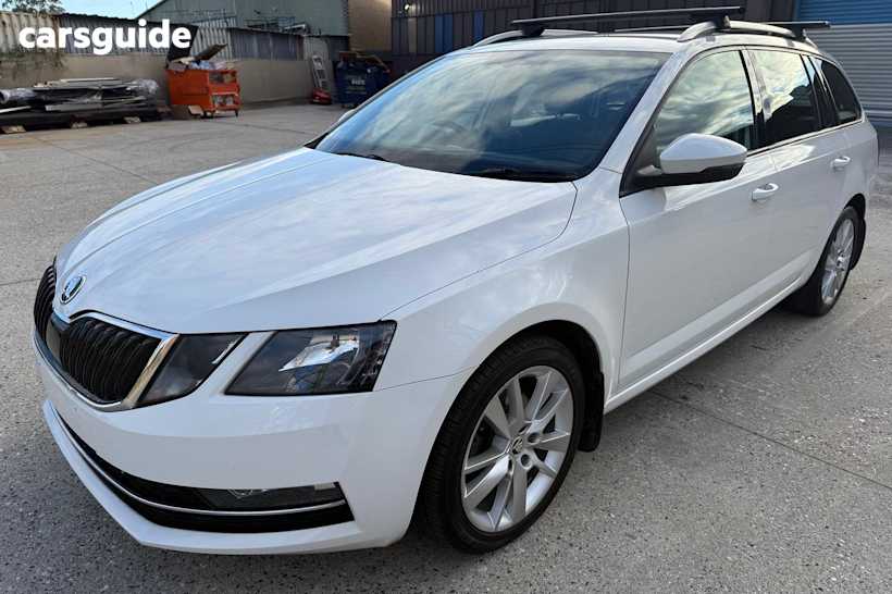 White 2018 Skoda Octavia SUV 110TSI F