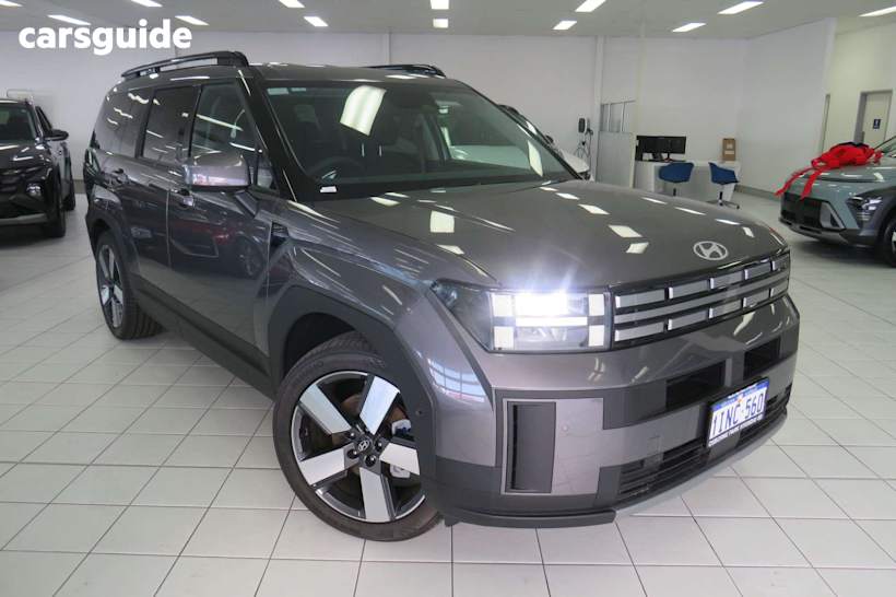 Grey 2024 Hyundai Santa FE Wagon Hev (2Wd)