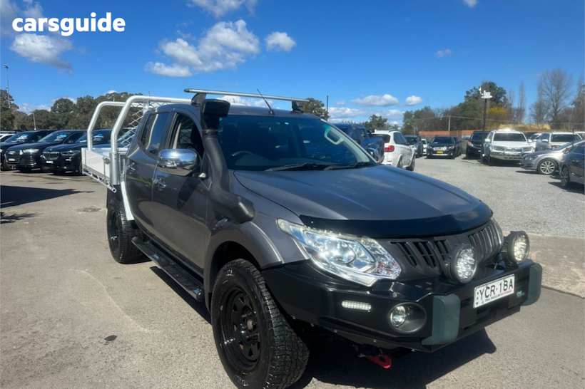 Grey 2015 Mitsubishi Triton Ute Tray GLS 4X4