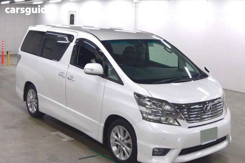 White 2010 Toyota Vellfire SUV 2.4Z PLATINUM SELECTION - 7 SEATER