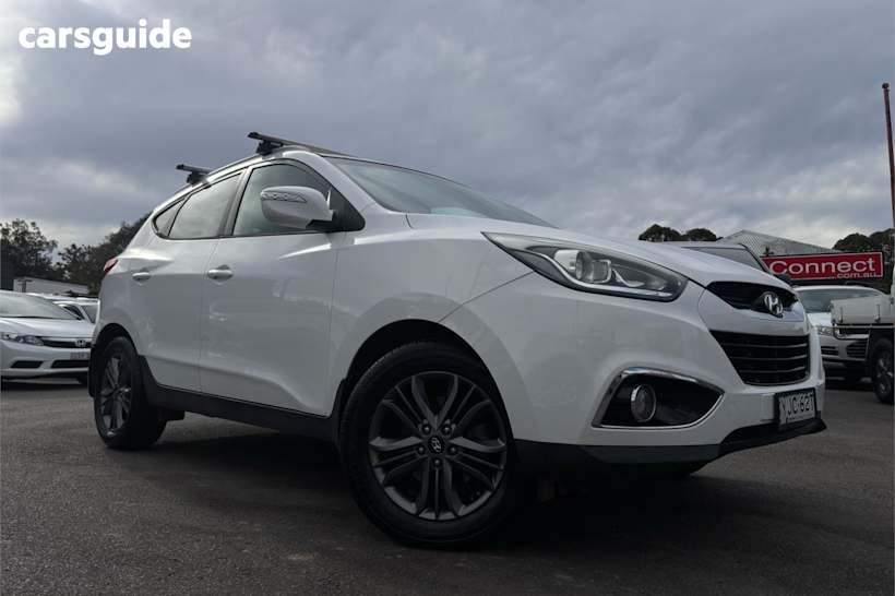 White 2014 Hyundai IX35 Wagon Se (Fwd)
