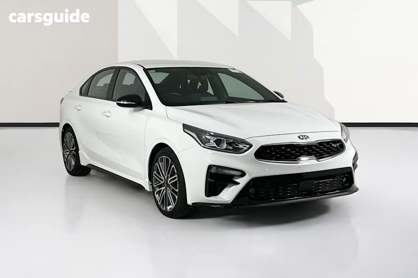 White 2019 Kia Cerato Sedan Gt Safety Pack