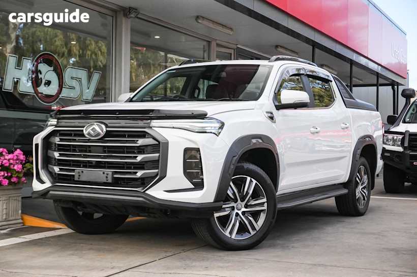 White 2023 LDV T60 Ute Tray MAX LUXE 4X4
