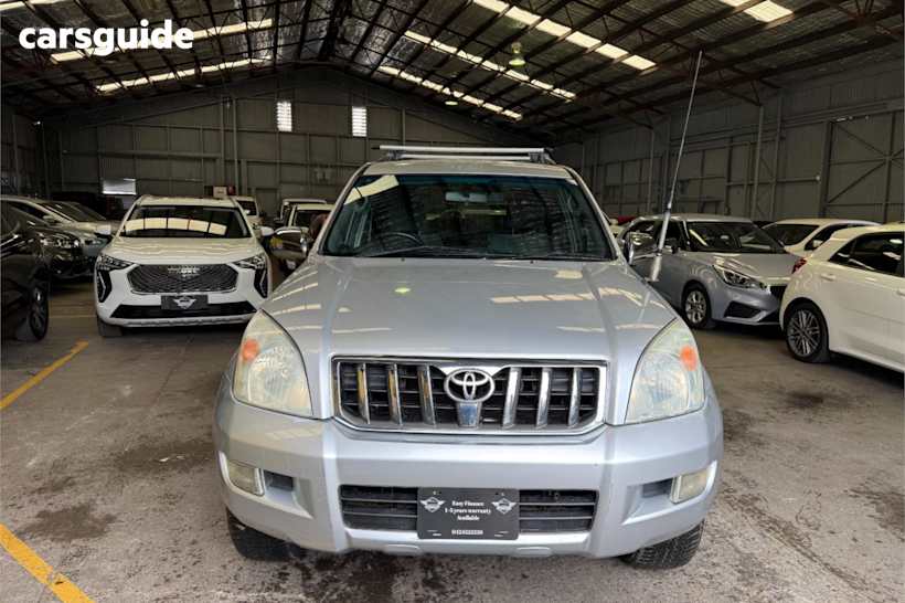 Silver 2005 Toyota Landcruiser Prado Wagon Gxl (4X4)