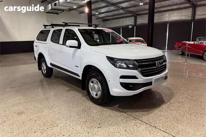 White 2018 Holden Colorado Crew Cab Pickup Ls (4X4)