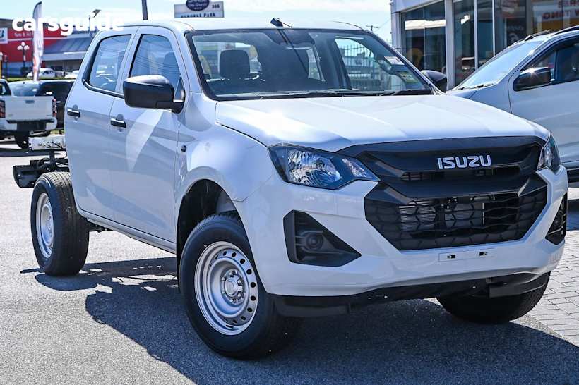White 2025 Isuzu D-MAX Ute Tray SX 4X4