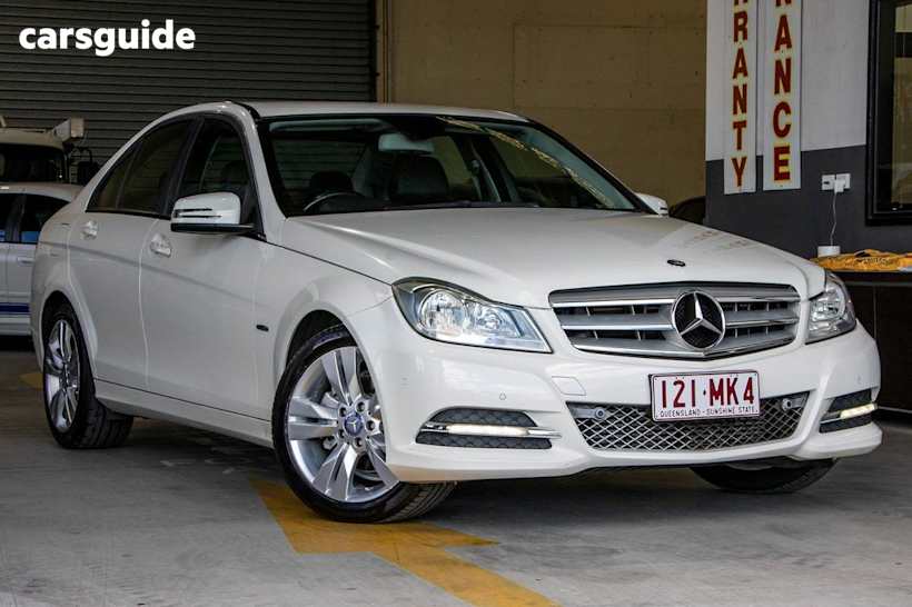 White 2012 Mercedes-Benz C200 Sedan Elegance Be