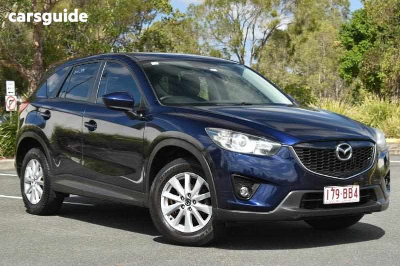 Blue 2012 Mazda CX-5 SUV MAXX SPORT F