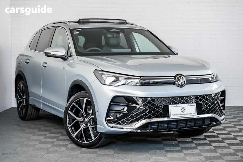 Silver 2025 Volkswagen Tiguan Wagon 195Tsi R-Line