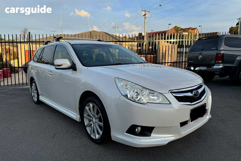 White 2012 Subaru Liberty Wagon 2.5I Premium