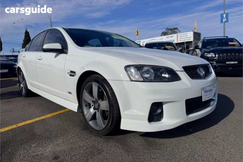White 2013 Holden Commodore Sedan SV6 R