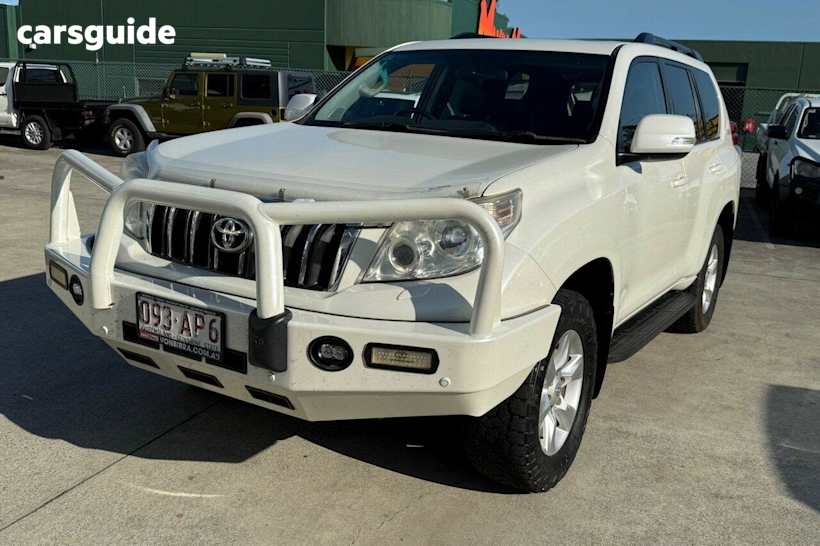 White 2012 Toyota Landcruiser Prado Wagon Altitude (4X4)