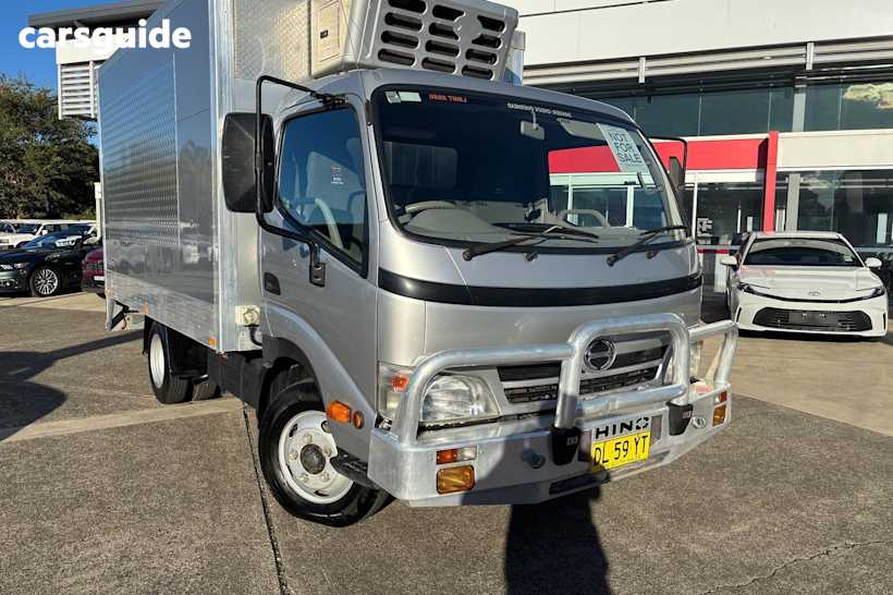 Silver 2010 Hino 300 Cab Chassis 616 Short
