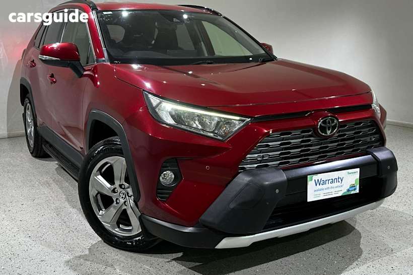 Red 2020 Toyota RAV4 SUV GXL F