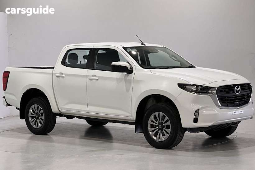White 2023 Mazda BT-50 Ute Tray XT 4X4