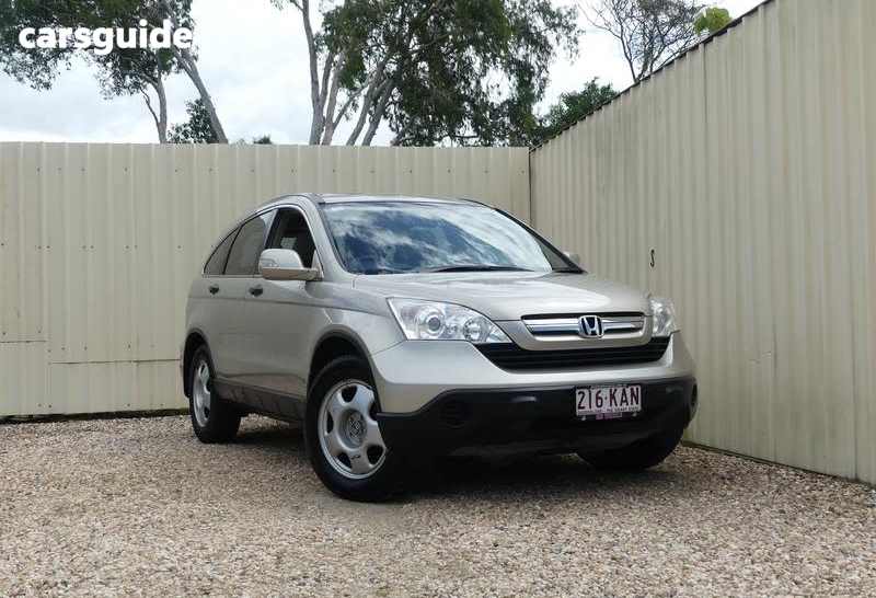 Gold 2007 Honda CR-V SUV 4X4