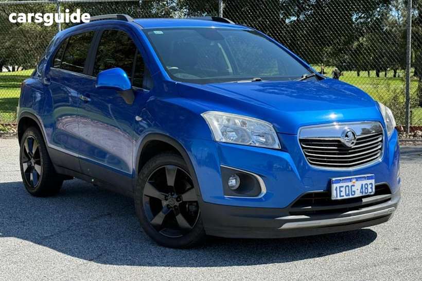 Blue 2014 Holden Trax Wagon Ltz