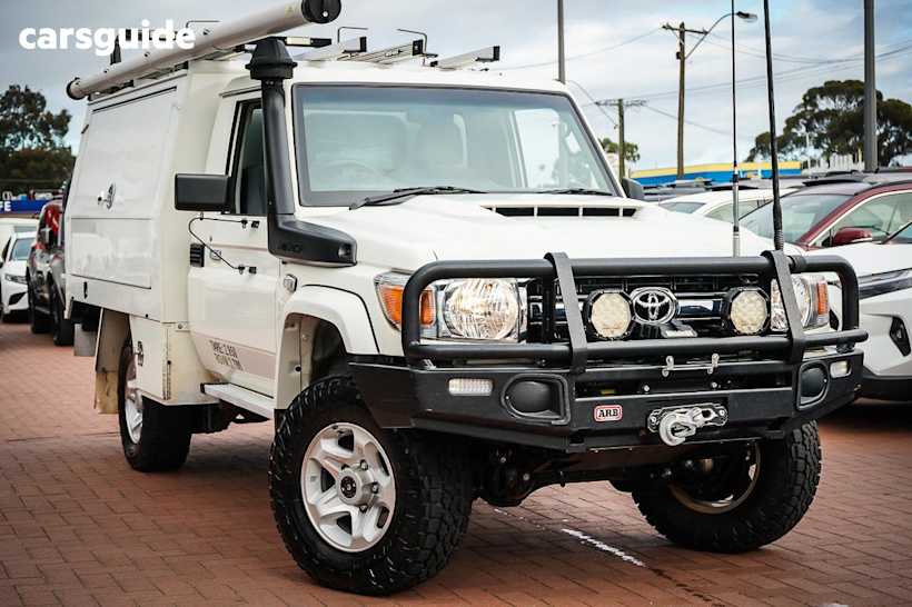 White 2022 Toyota Landcruiser Cab Chassis Lc79 Gxl