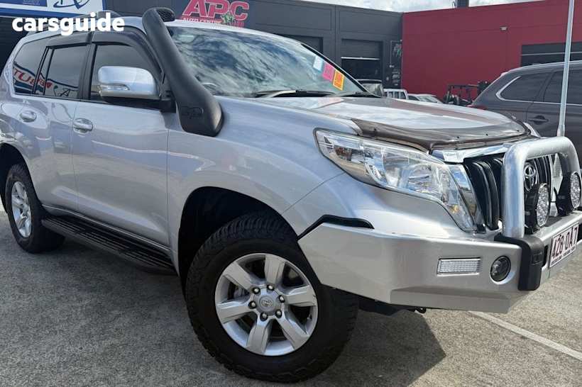 Silver 2015 Toyota Landcruiser Prado Wagon Gxl (4X4)