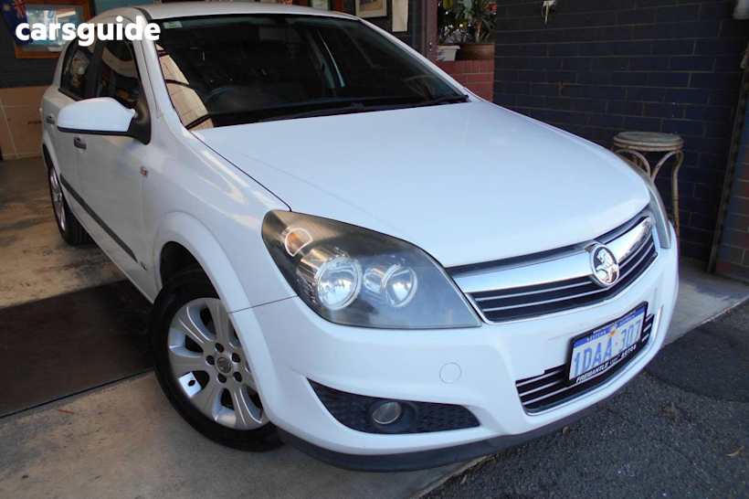 White 2009 Holden Astra Hatchback Cdx