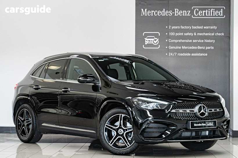 Black 2025 Mercedes-Benz GLA200 Wagon