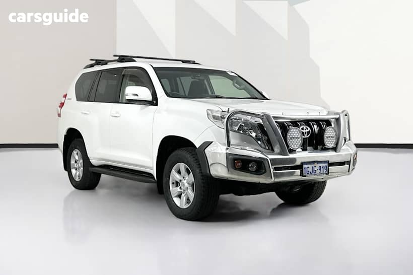 White 2017 Toyota Landcruiser Prado Wagon Gxl (4X4)